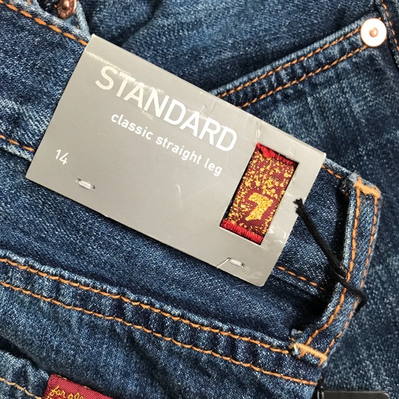 7 SEVEN Standard Classic Straight Leg Jeans 👖! - Picture 4 of 7